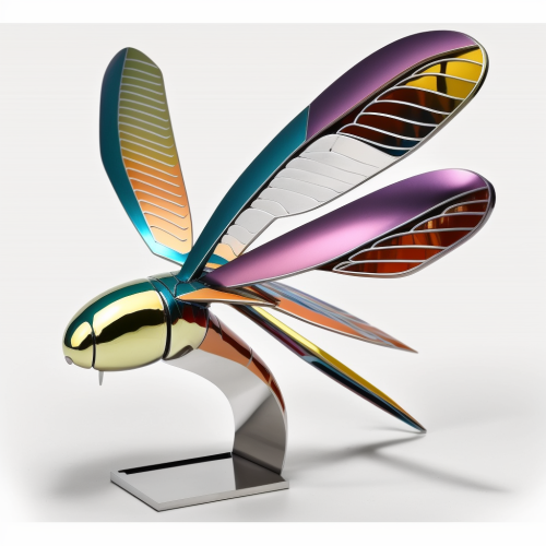 sokol uu stainless steel art object in the form of a multicolor 3affd234-0368-441b-bcfe-218d3c495074